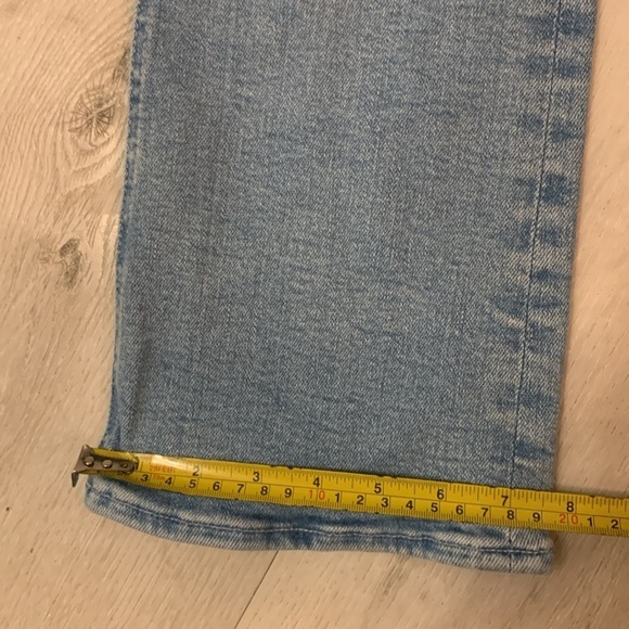 MOTHER The Tripper Flood Fray jeans SIZE 25 light buttons fly limited edition - Picture 13 of 15